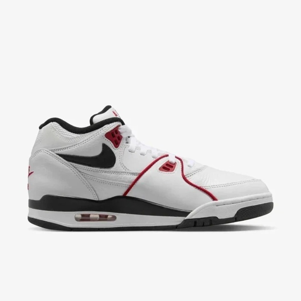 Nike Air Flight 89 Men's Sz 9 Sneaker White Leather Basketball Shoes FD9928-101